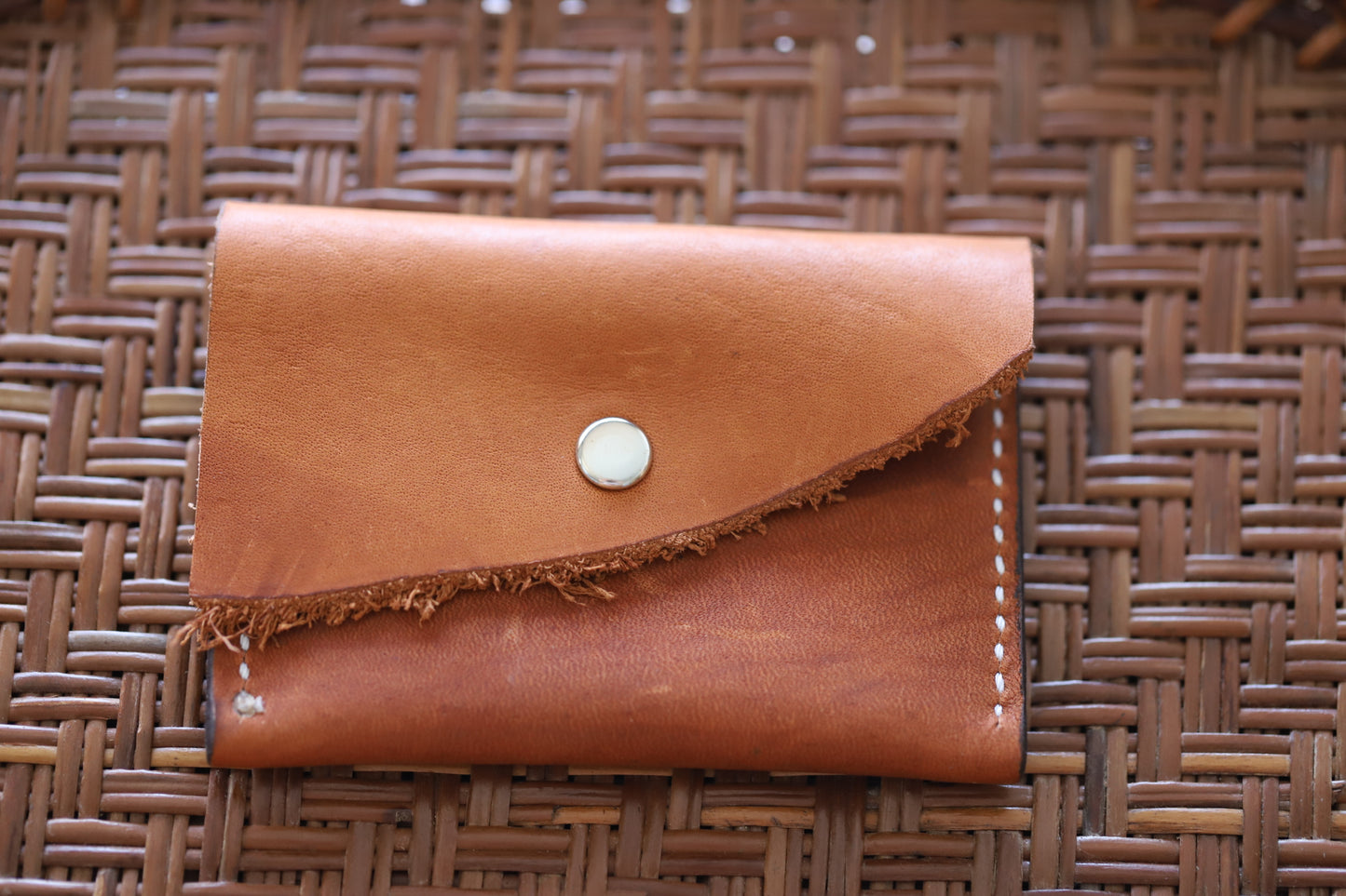 Raw Edge Card Holder