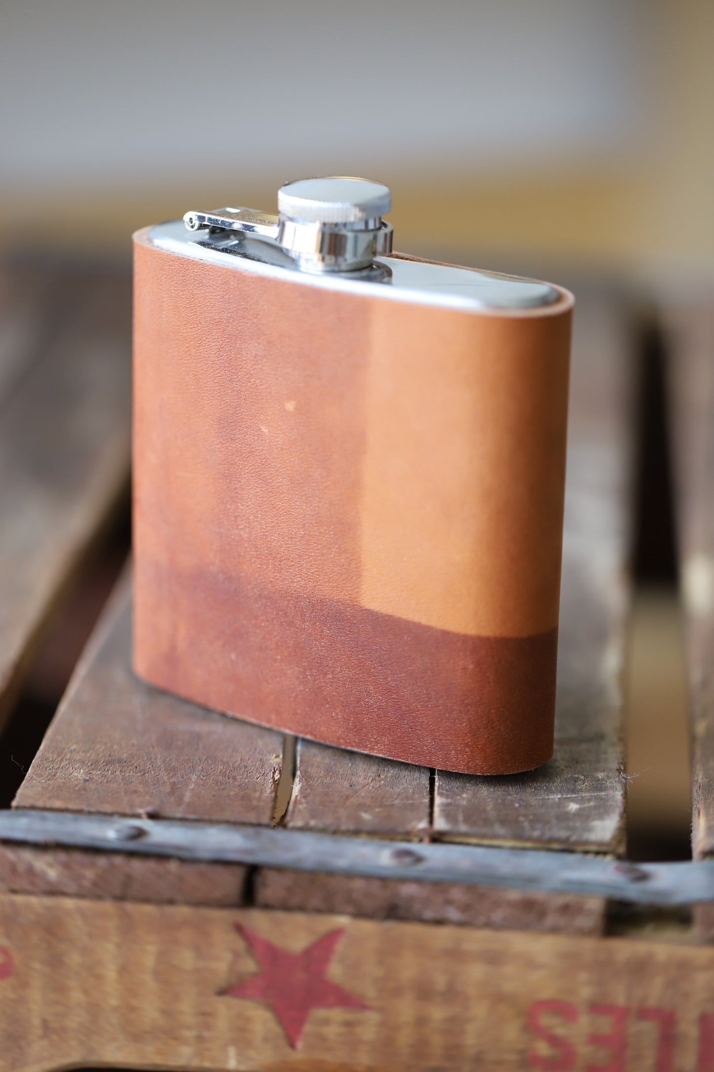 Leather Flask Wrap