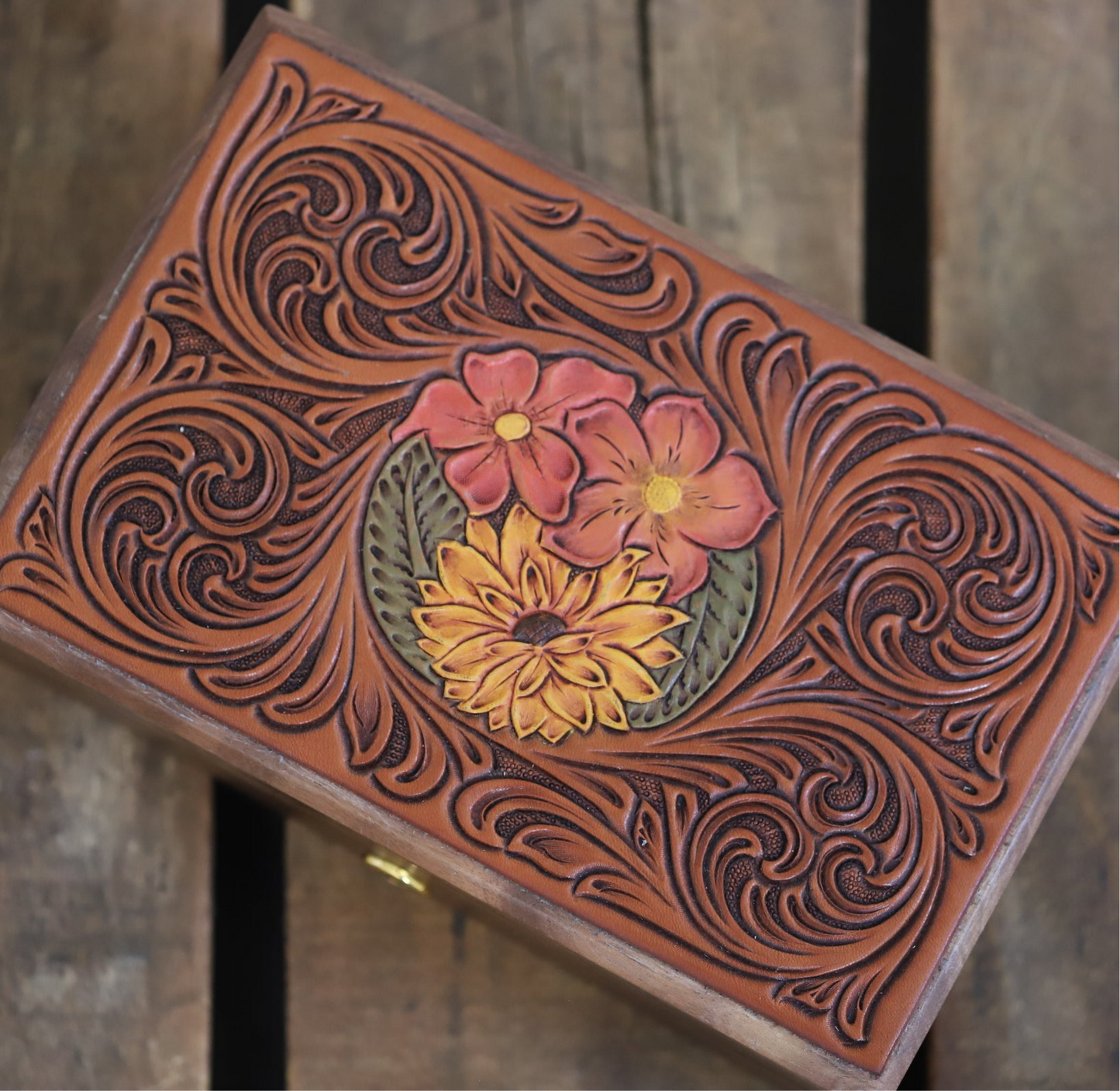 Floral Keepsake Box