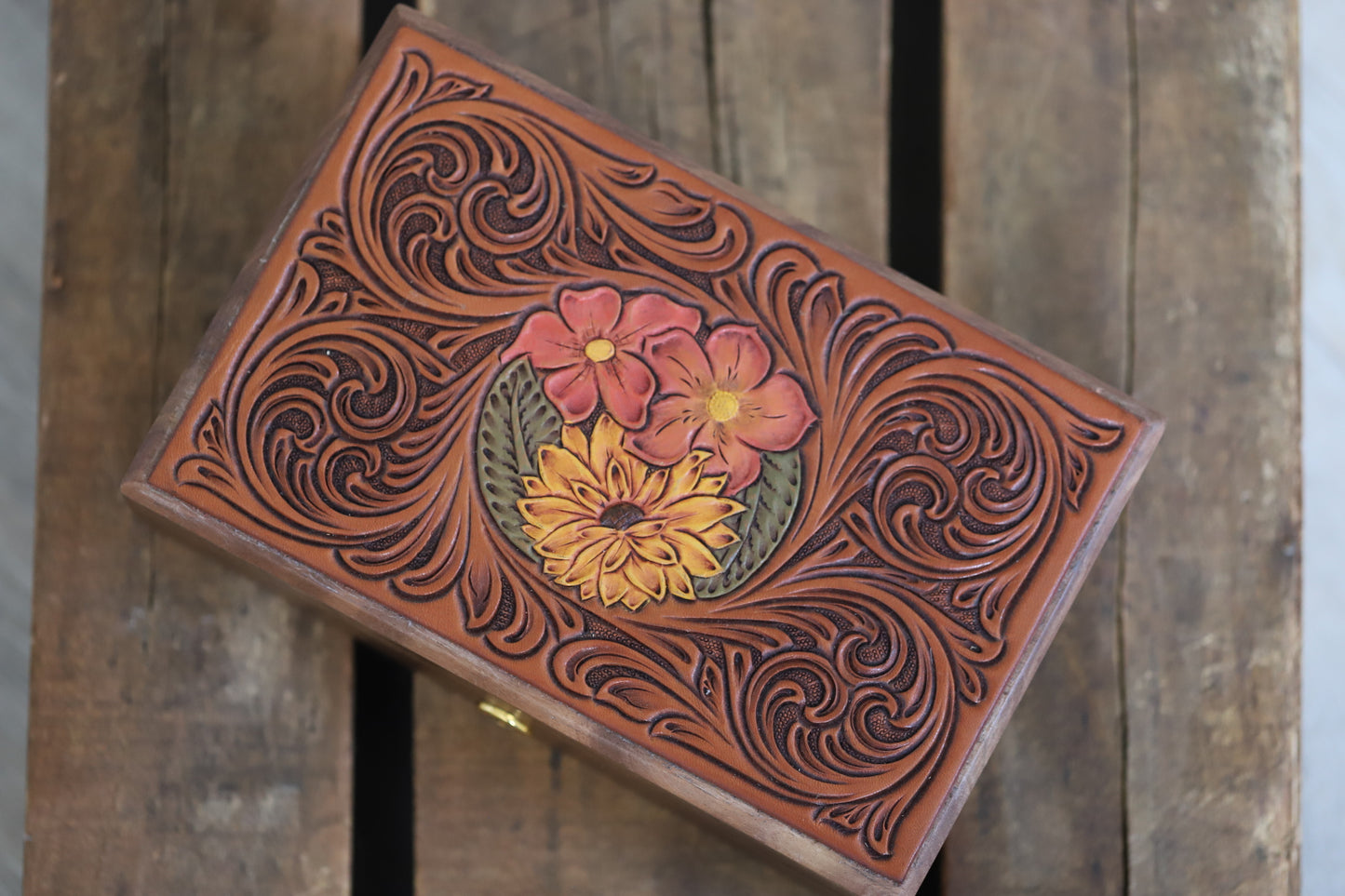 Floral Keepsake Box
