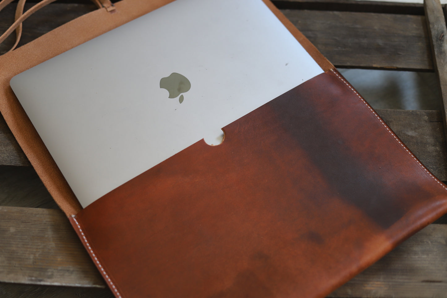 Leather Laptop Cover