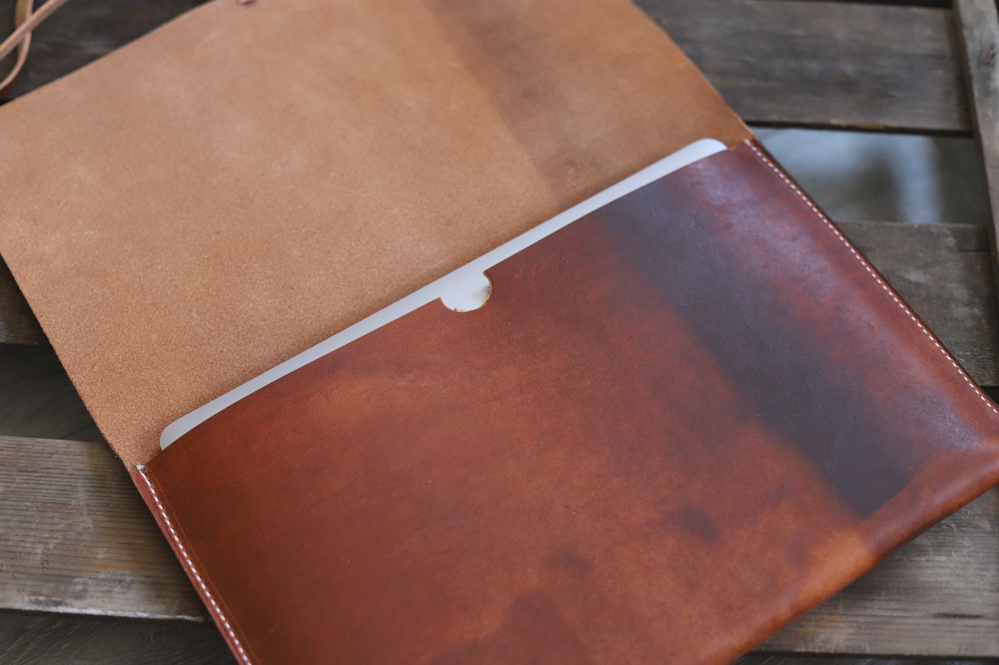 Leather Laptop Cover