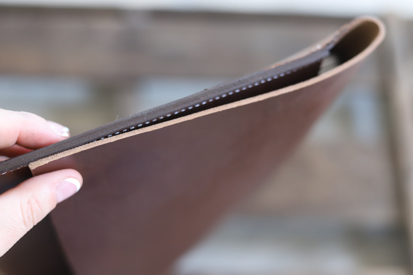 Leather Laptop Cover