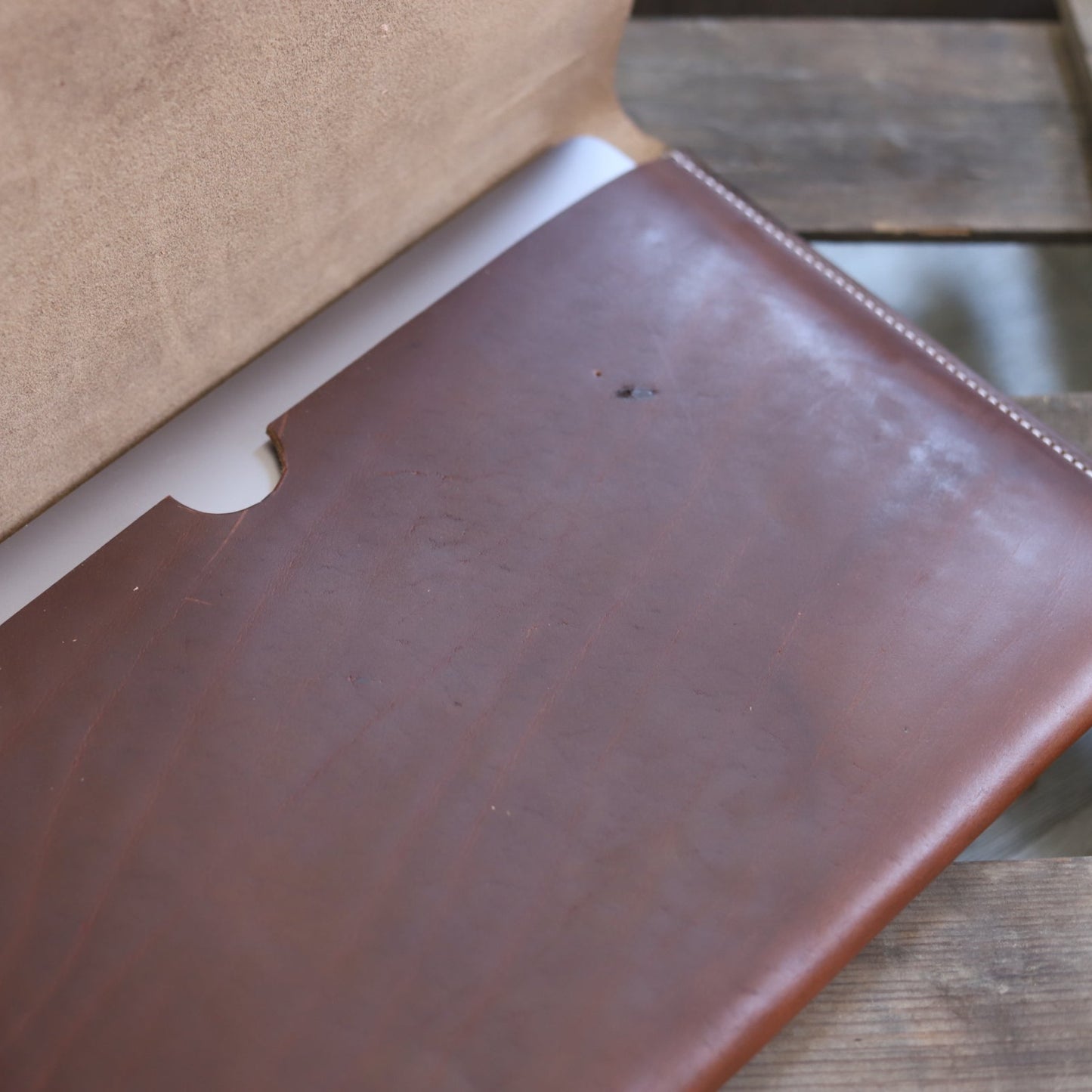 Leather Laptop Cover