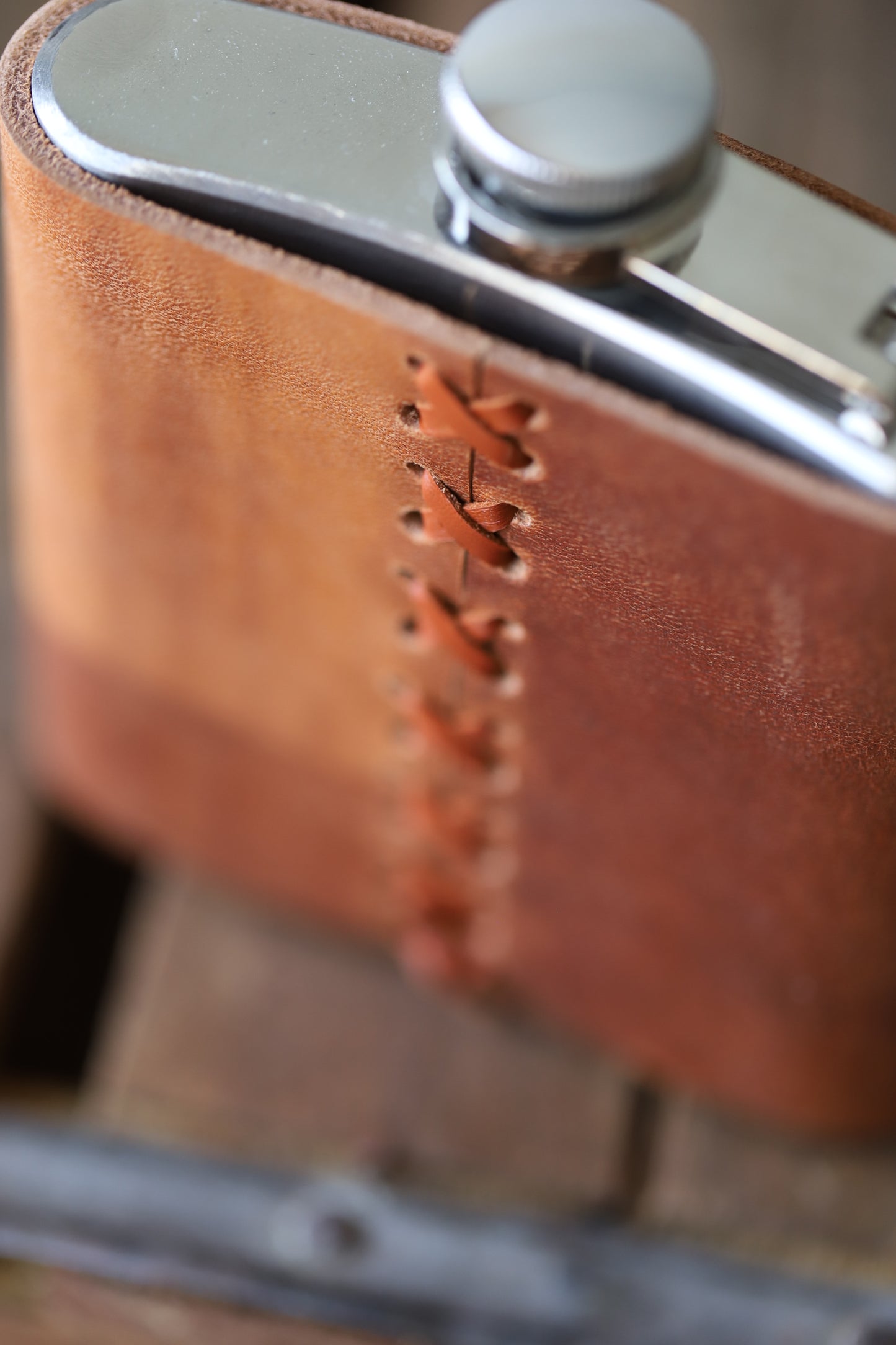 Leather Flask Wrap