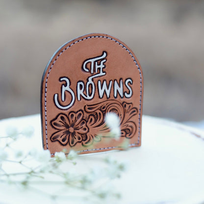Last Name Cake Topper