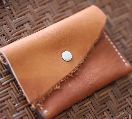 Raw Edge Card Holder