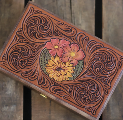 Floral Keepsake Box