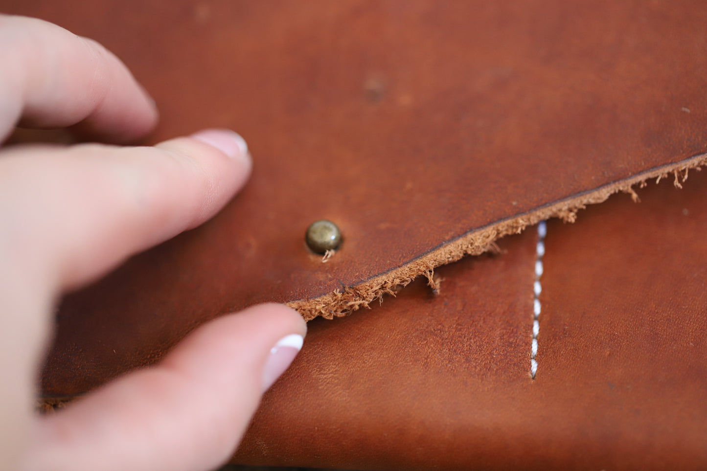 Raw Edge Essentials Clutch