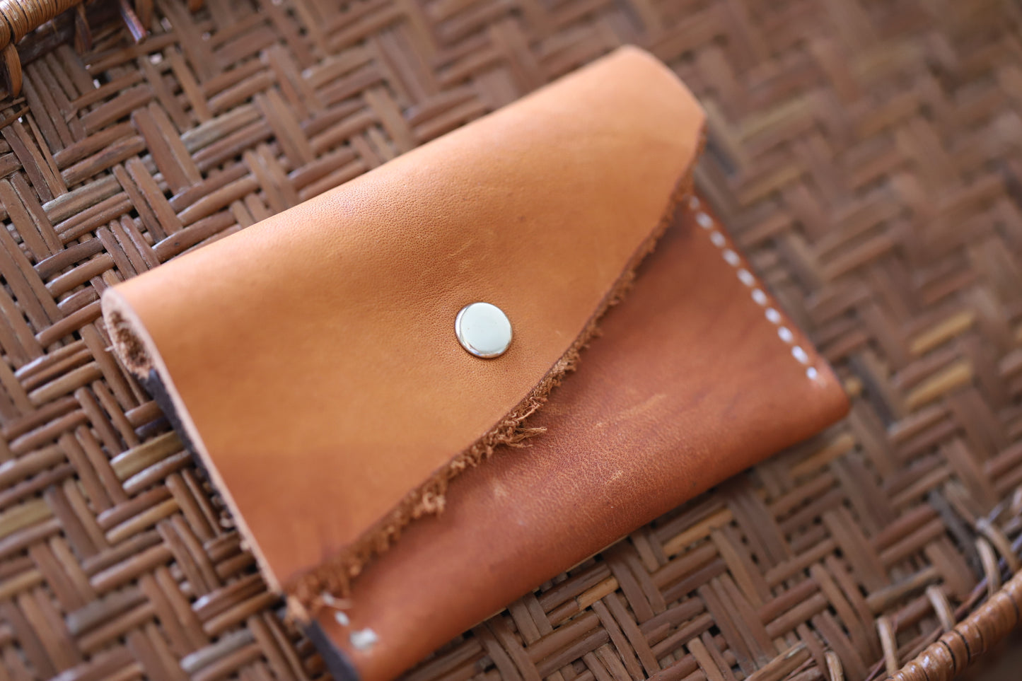 Raw Edge Card Holder