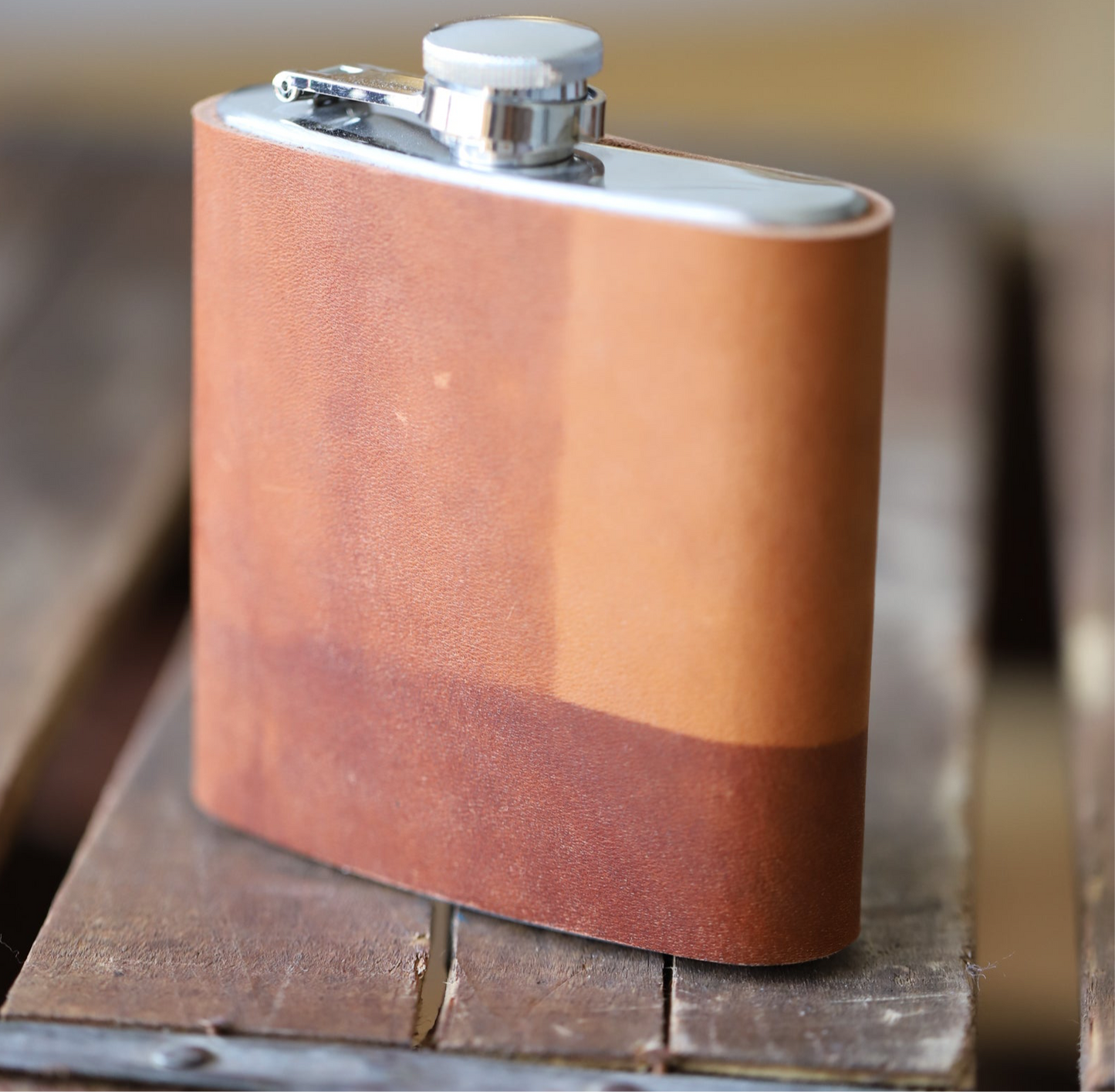 Leather Flask Wrap