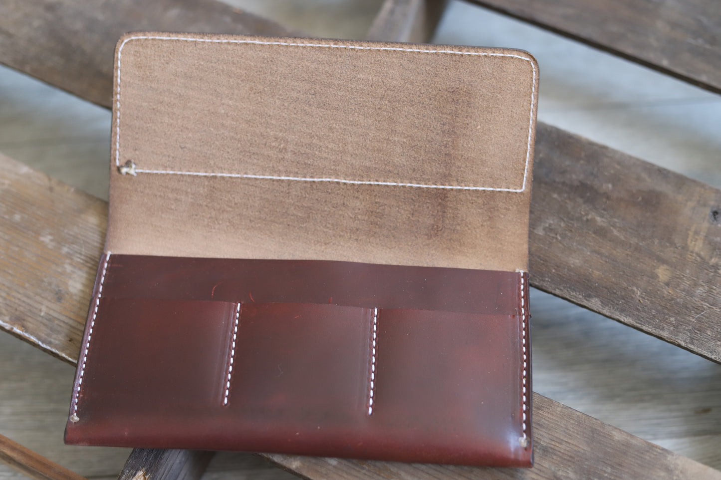 Turquoise Cactus Clutch Wallet